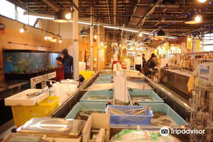 Marché de poissons à Matsushima