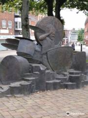 John Bonham Memorial Bronze Sculpture