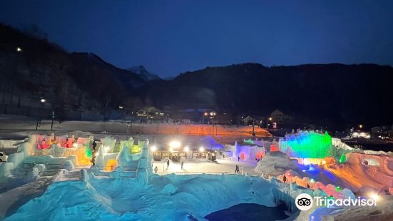 層雲峡温泉 氷瀑まつり特設会場