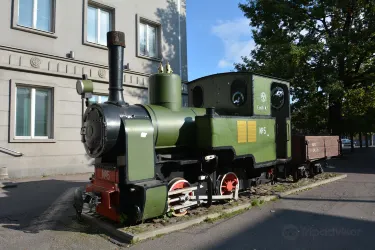 Monument to Parnu Narrow Gauge Railway