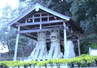 The world's biggest Komainu Statue