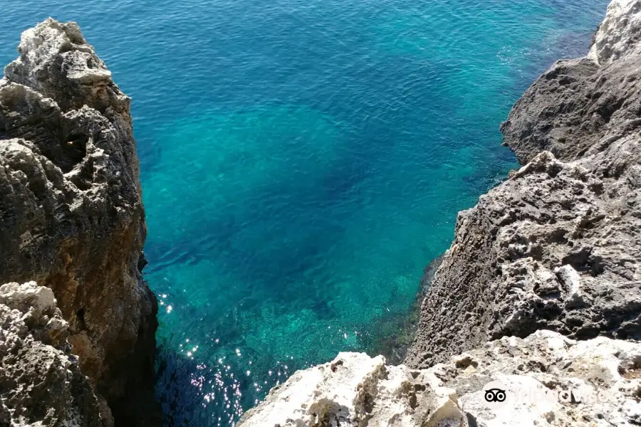 Beach and Natural Pool of Marina Serra