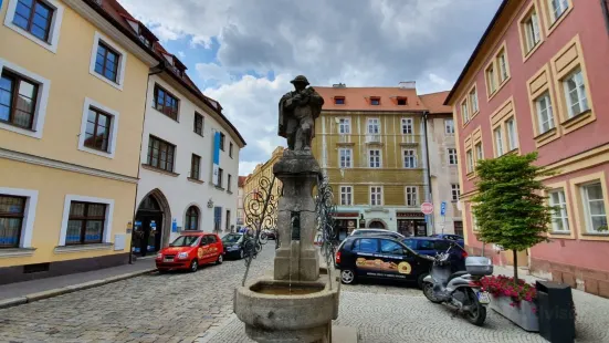 Dudácká Kašna - Bagpiper fountain