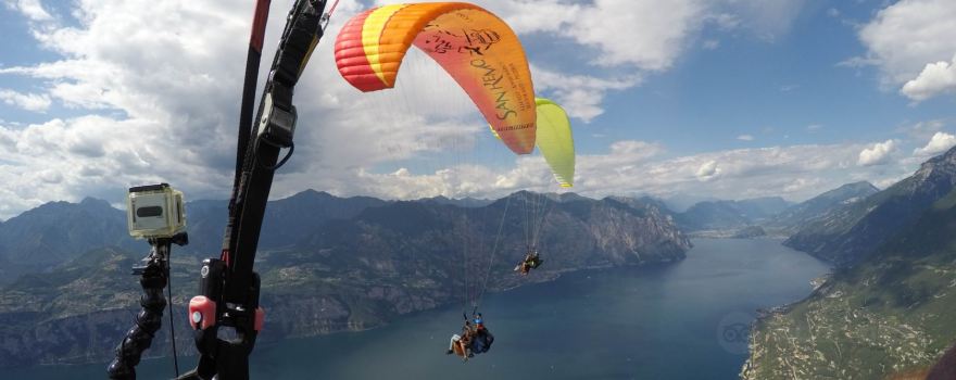 Tandem Paragliding Lake Garda