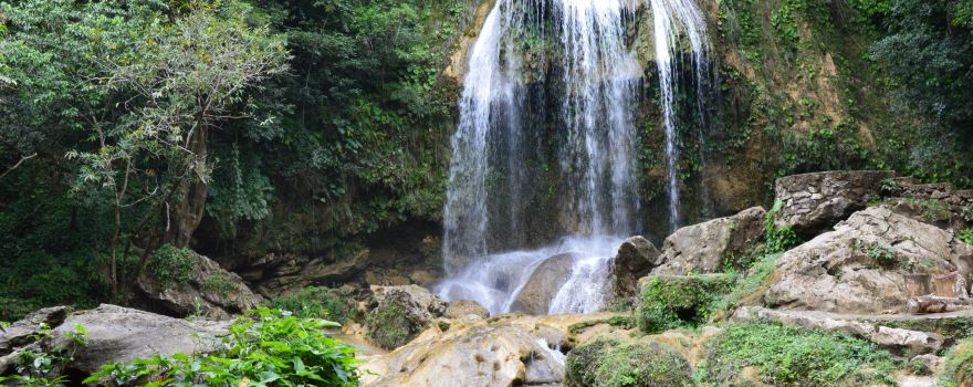 The Soroa waterfall "El Salto de Soroa"