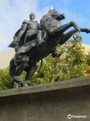 statue équestre de Simon Bolivar