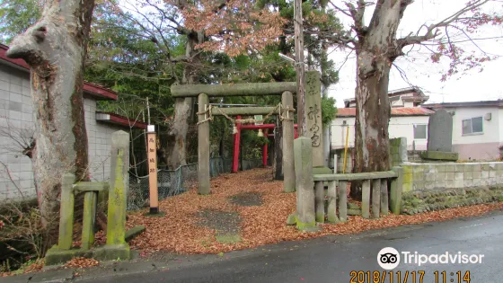 神明宮・高畑城跡