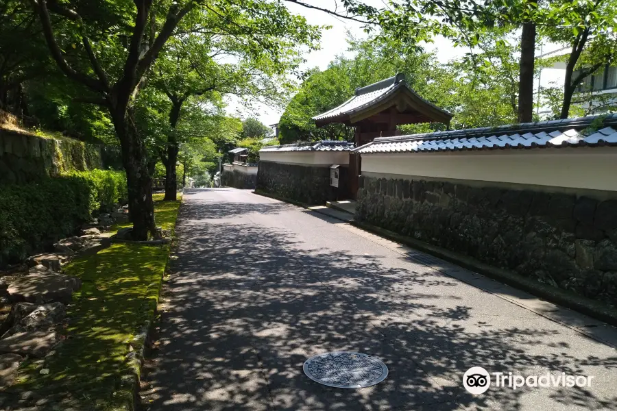 Remains of Old Samurai Residences