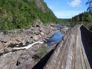 Steinsfoss Lumber Slide