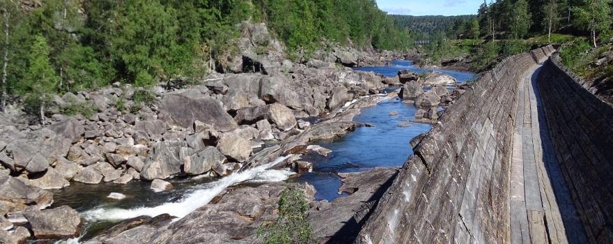 Steinsfoss Lumber Slide