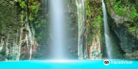 Two Colors Sibolangit Waterfall