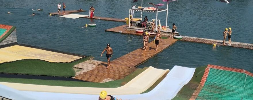 Drop-in Baudreix Water Jump