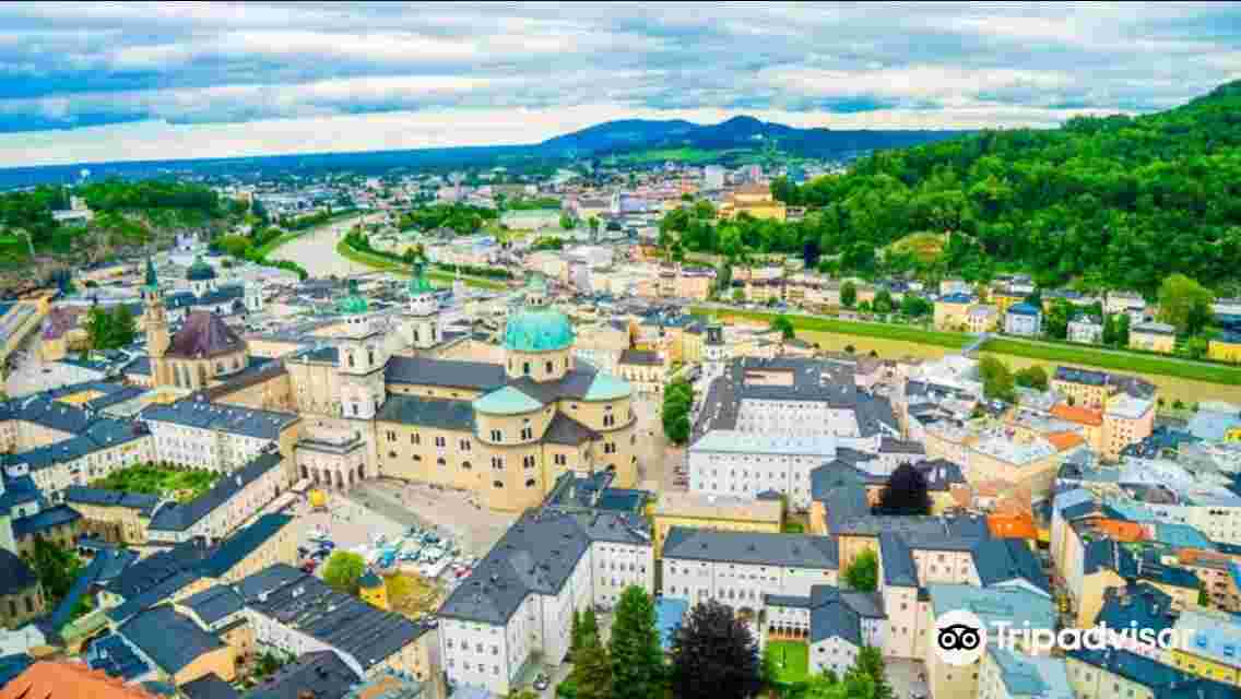 Hohensalzburg Fortress + Salzburg Old Town + Salzburg Cathedral + Mozart's Birthplace + Mirabell Palace one-day tour