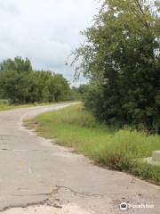 Route 66 Ribbon Road/Sidewalk Highway Landmark