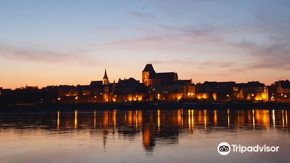 The observation platform - panorama of Torun