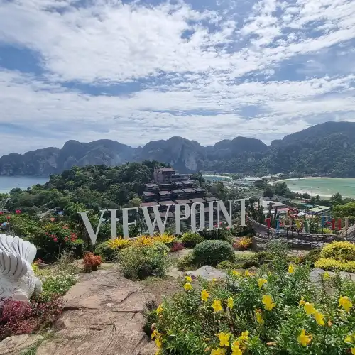 Phi phi Viewpoint 2 (the tops view)