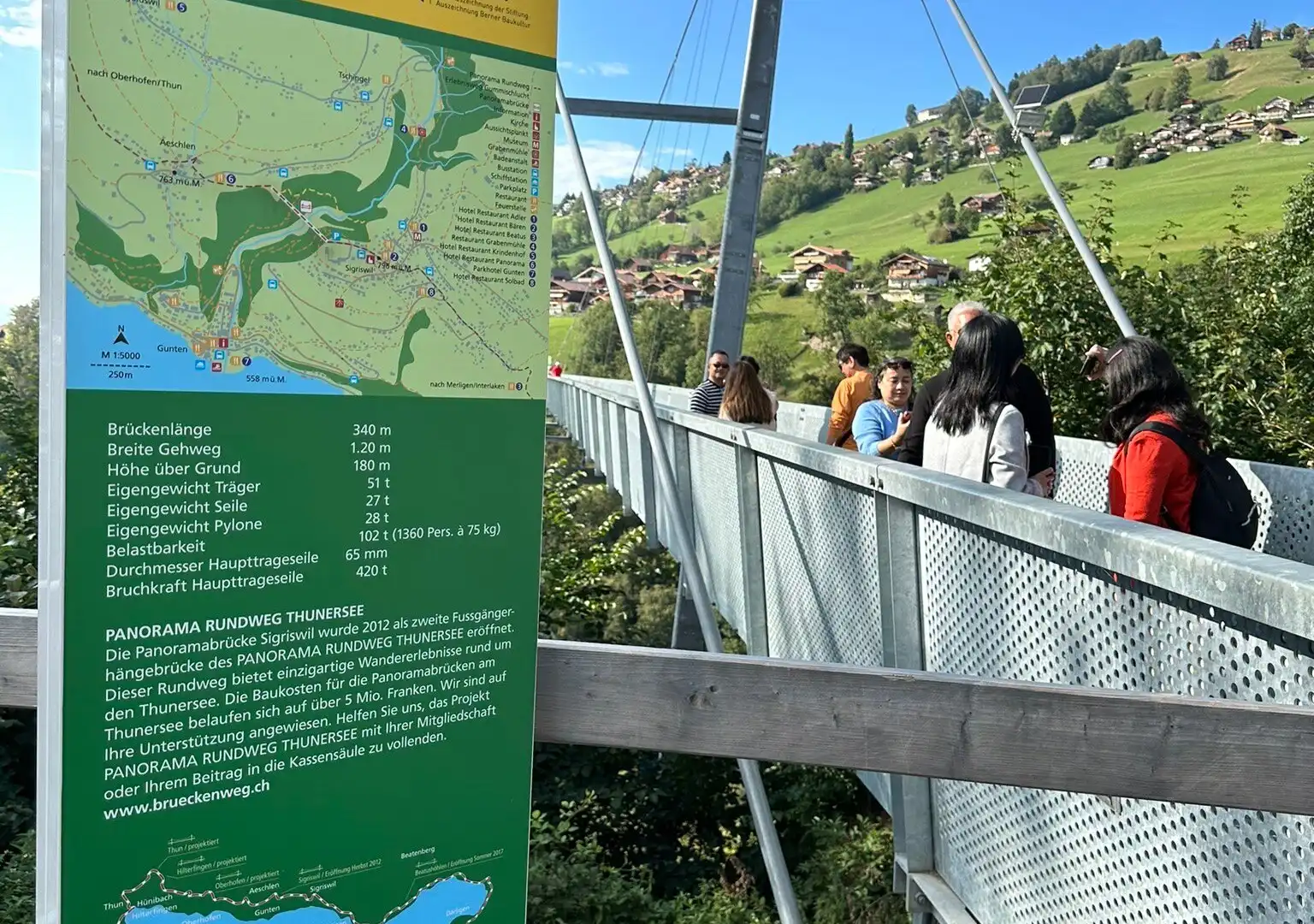Hotels near Panorama bridge Sigriswil