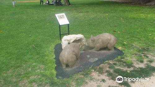 Wombat Statues - Moonta