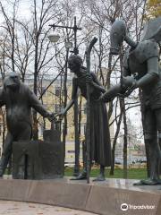 Скульптура «Дети – жертвы пороков взрослых»