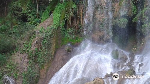 El Nicho Waterfalls