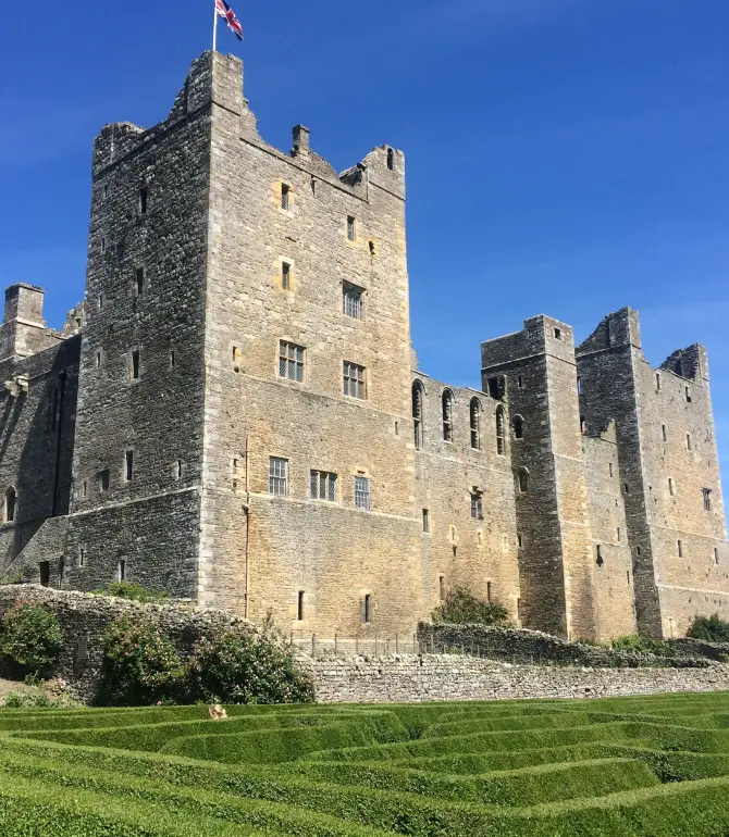 Castle Bolton with East and West Bolton