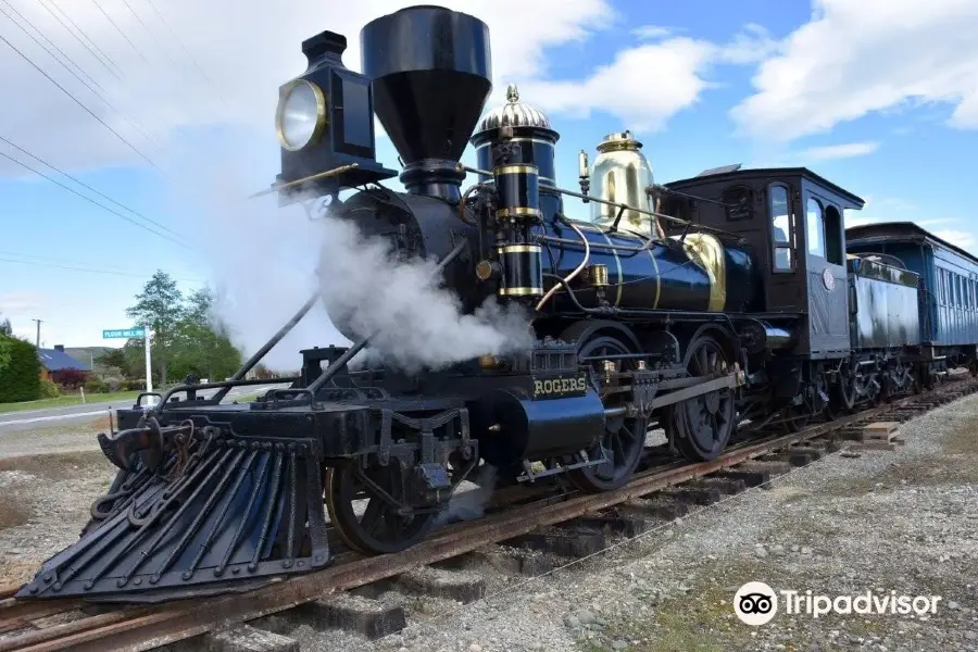 Waimea Plains Railway & Rogers K92 Locomotive, Mandeville, Southland, NZ