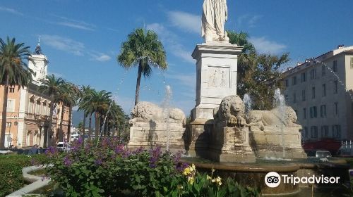 Fontaine des Quatre Lions