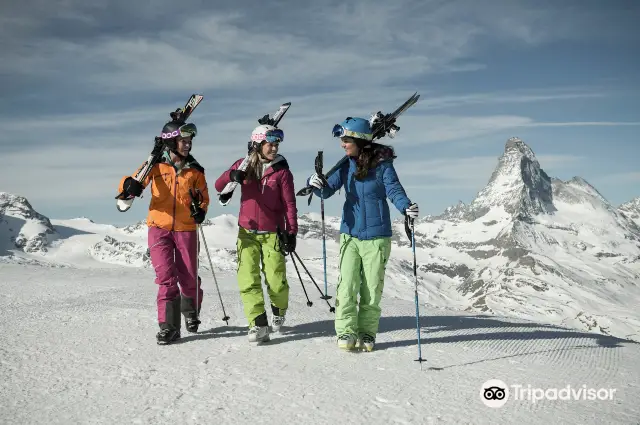 Skiing in Zermatt