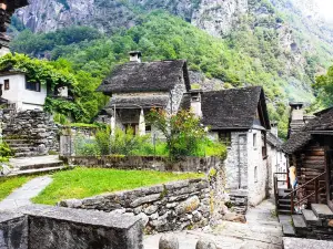 Foroglio waterfall