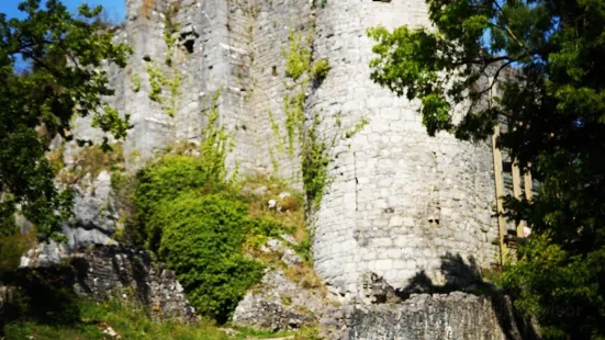 Les ruines du Chateau Fort de Montaigle