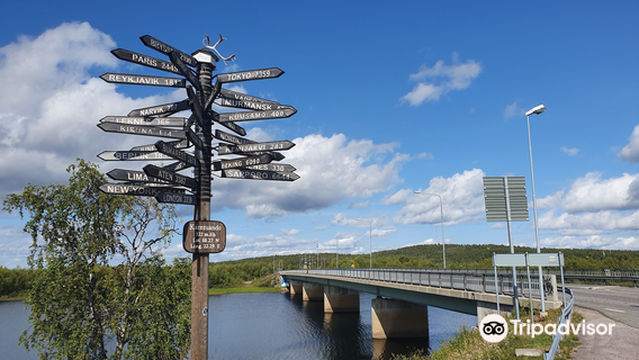 Monument of the Northernmost point of Sweden