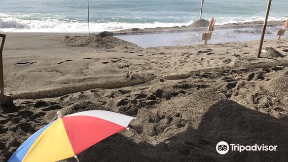 Yamakawa sand steamed bath onsen Sayuri