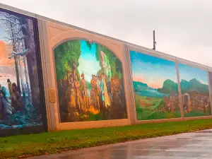 Portsmouth Floodwall Mural