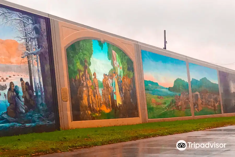 Portsmouth Floodwall Mural