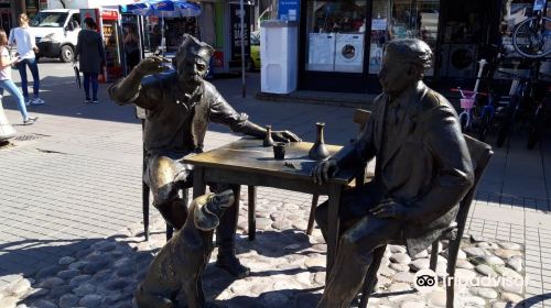 Stevan Sremac and Kalča Monument