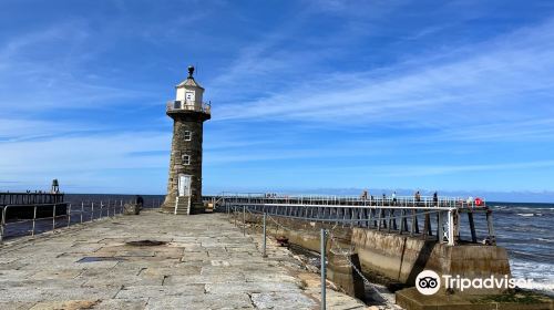 Whitby Harbour East Lighthouse