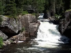 Yazevy Waterfall