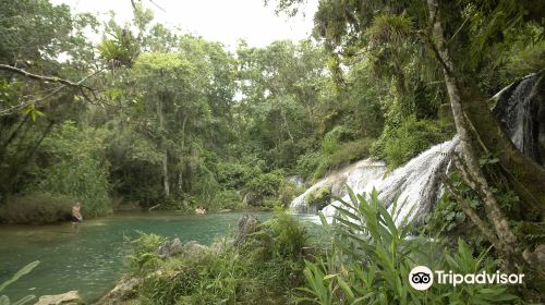 El Nicho Waterfalls