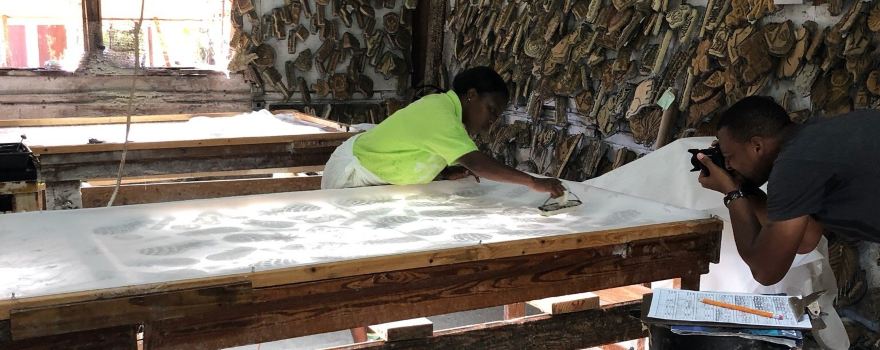 Androsia Batik Works Factory
