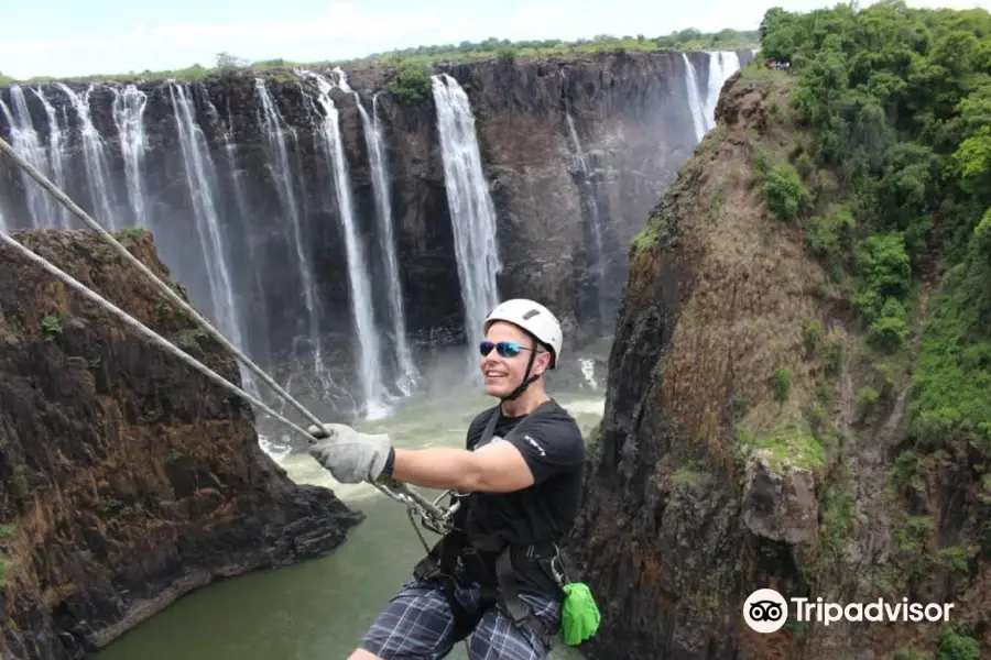 Abseil Victoria Falls