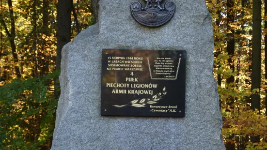 Pomnik 4 Pułk Piechoty Legionów AK w Zagnańsku