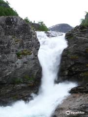 Roykjafossen Waterfall