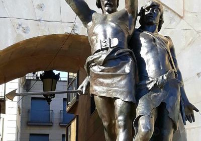 Estatua de Indíbil y Mandoni | Lleida