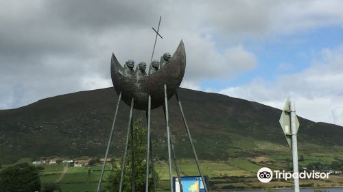 Skellig Monks Sculpture