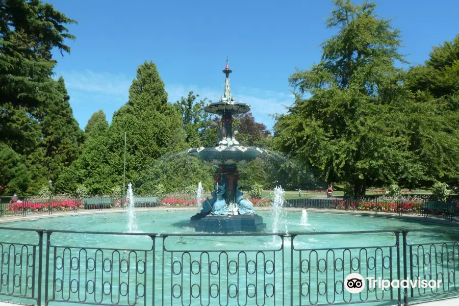 Peacock Fountain