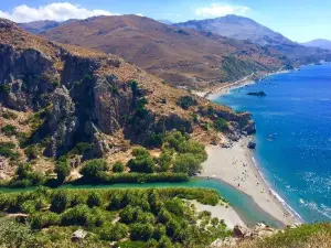 Palmenstrand von Preveli