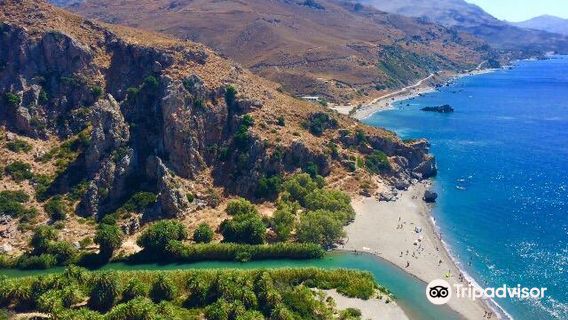 Preveli beach
