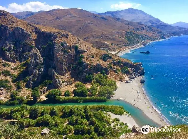 Preveli beach