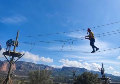 Verticalia Aventura,Puenting,Parque de Aventura de Tirolinas, Rafting,Pirineos,Aragón