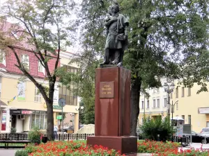 A monument to Adam Mickiewicz